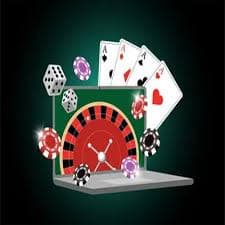 Antarmuka aplikasi Android royal188 yang menampilkan menu kasino live dan sportsbook